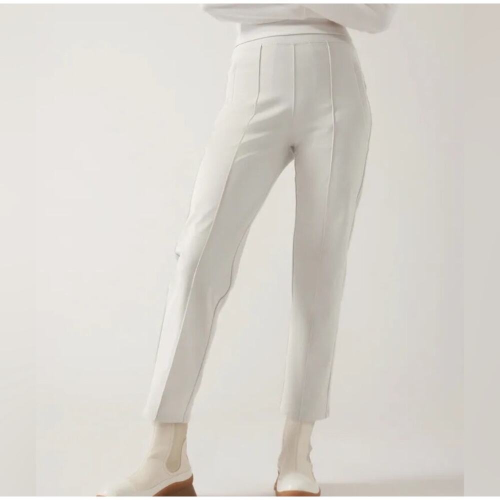 Athleta Headlands Hybrid Pant Womens 6 Hiking Outdoors‎ Athleisure Birch Gray